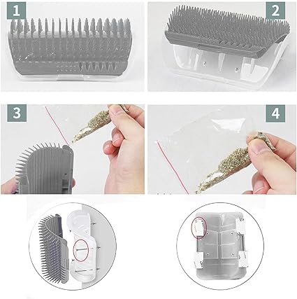 Brosse Auto toiletteur pour chat
